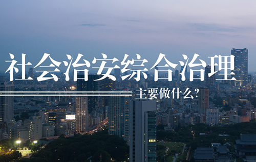 社會(huì)治安綜合治理主要做什么？
